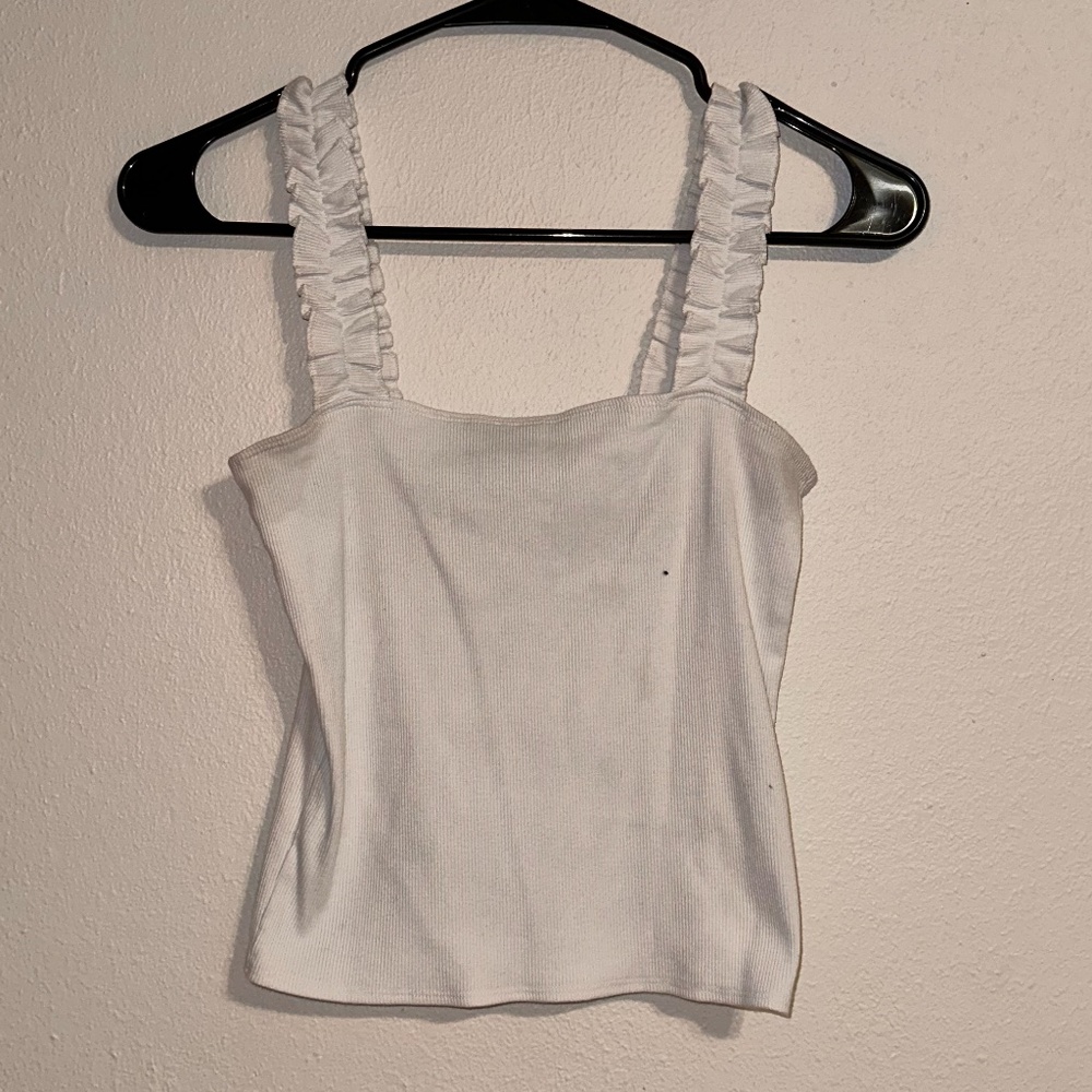 White Forever 21 Tank Top